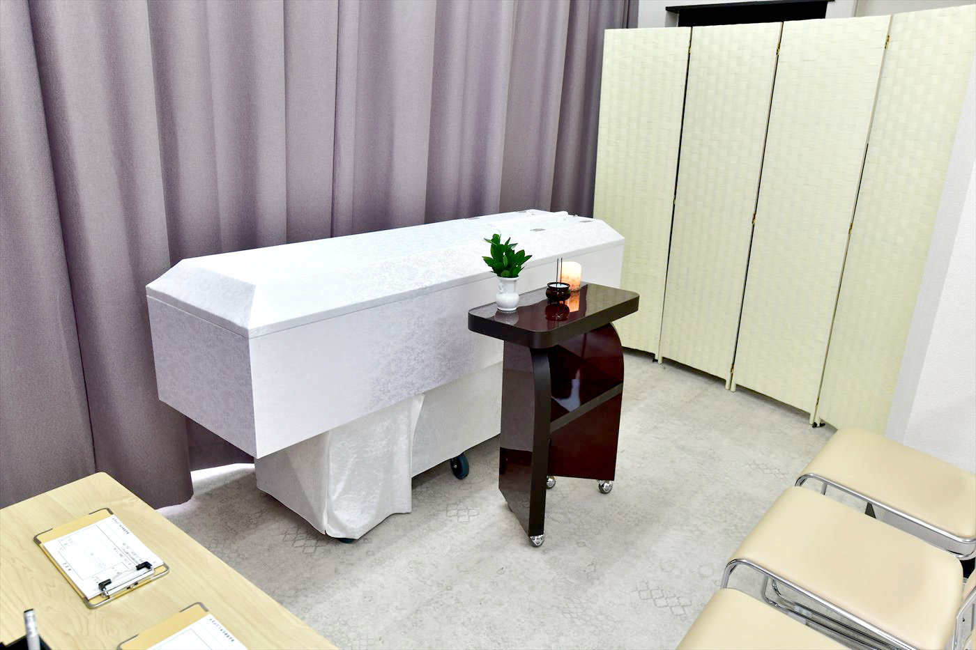 あさひ家族葬ホール霊安室