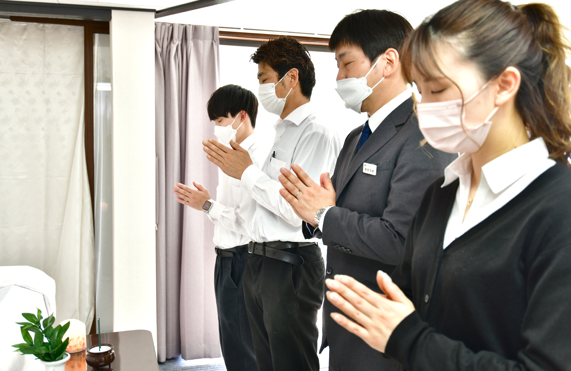 あさひ家族葬ホールは当家様1組完全限定貸切斎場。