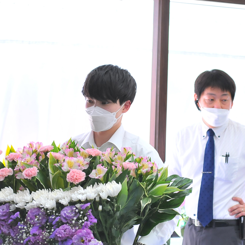 真心込めたお手伝い