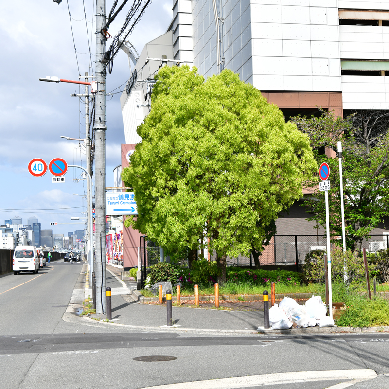 大阪市立鶴見斎場入口