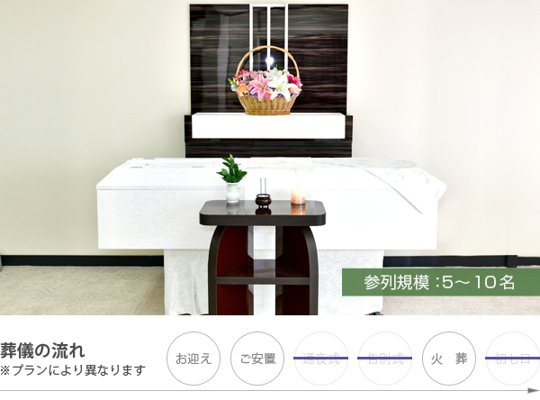 あさひ葬祭プランお別れ葬14 お見送りお別れ葬